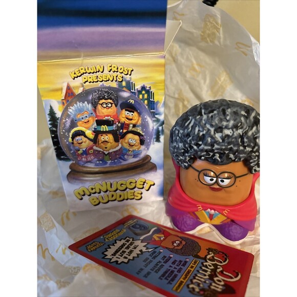 McDonalds 2023 Don Bernice Frost McNugget Buddie Figure #6  Happy Meal Toy NIP - Picture 6 of 8